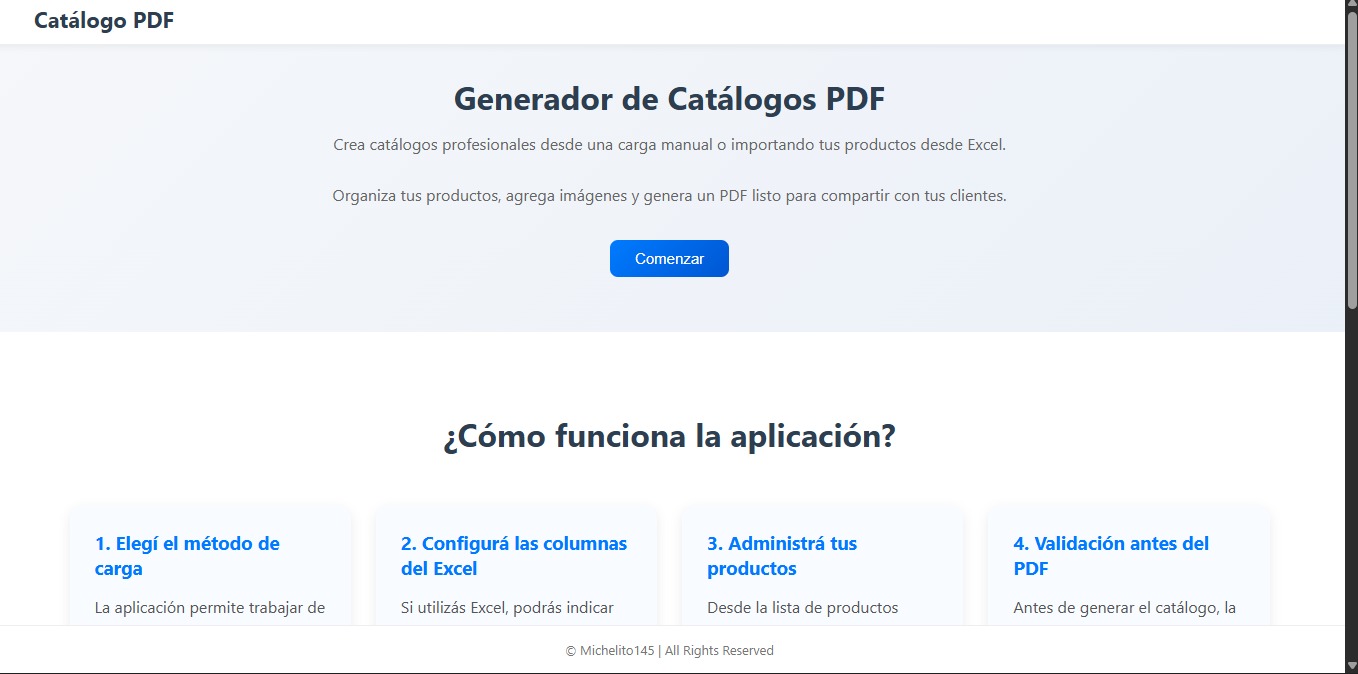 Generador de Catálogos PDF image 1
